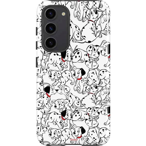 Disney 101 Dalmatians Pattern Galaxy S23 Plus Pro Case