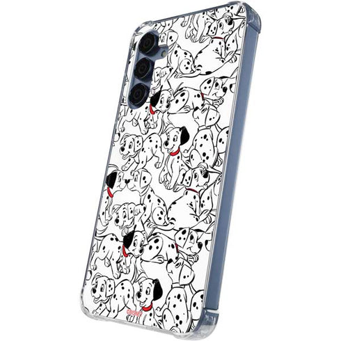 Disney 101 Dalmatians Pattern Galaxy S24 Clear Case