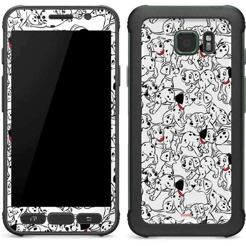 Disney 101 Dalmatians Pattern Galaxy S7 Active Skin