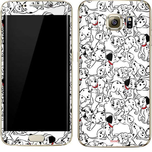Disney 101 Dalmatians Pattern Galaxy S7 Edge Skin