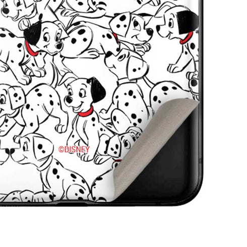 Disney 101 Dalmatians Pattern Galaxy Z Flip Skin