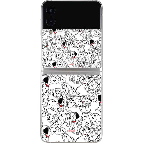 Disney 101 Dalmatians Pattern Galaxy Z Flip3 5G Skin