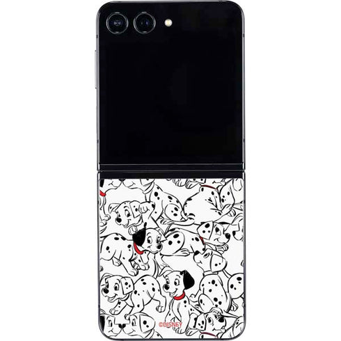 Disney 101 Dalmatians Pattern Galaxy Z Flip5 5G Skin