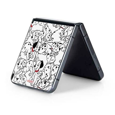 Disney 101 Dalmatians Pattern Galaxy Z Flip5 5G Skin
