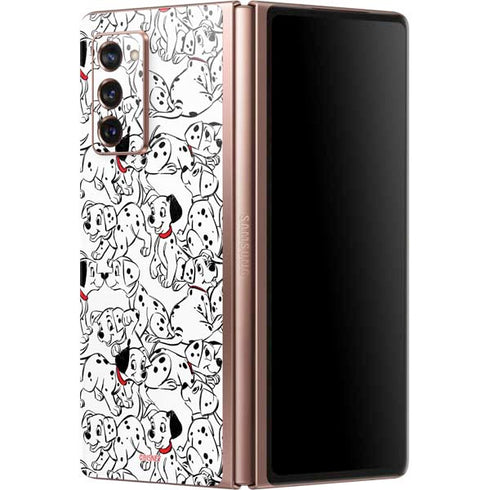 Disney 101 Dalmatians Pattern Galaxy Z Fold2 5G Skin