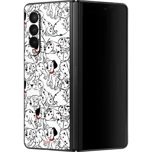 Disney 101 Dalmatians Pattern Galaxy Z Fold3 5G Skin