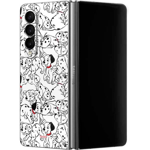 Disney 101 Dalmatians Pattern Galaxy Z Fold4 5G Skin