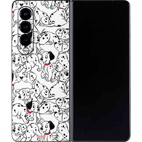Disney 101 Dalmatians Pattern Galaxy Z Fold4 5G Skin