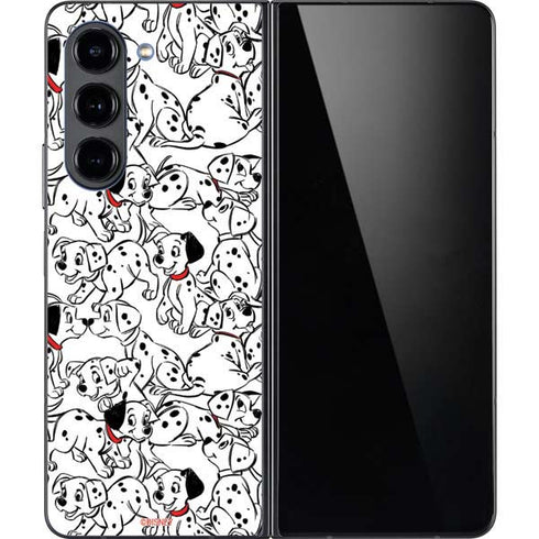 Disney 101 Dalmatians Pattern Galaxy Z Fold5 5G Skin