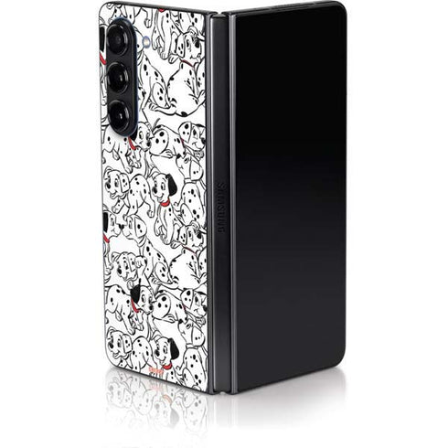 Disney 101 Dalmatians Pattern Galaxy Z Fold5 5G Skin