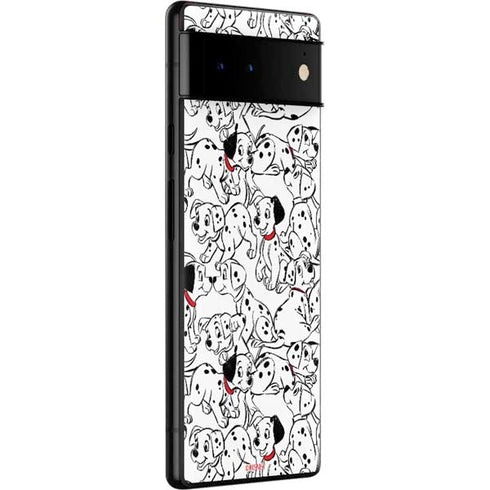 Disney 101 Dalmatians Pattern Google Pixel 6 Skin
