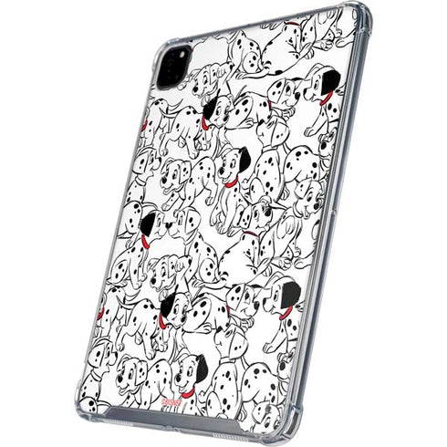 Disney 101 Dalmatians Pattern iPad Pro 12.9in (2020) Clear Case