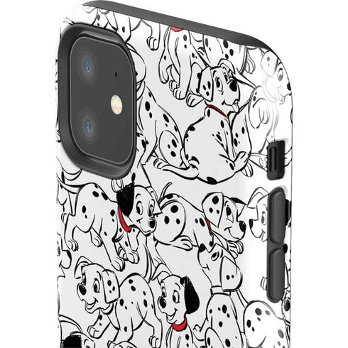 Disney 101 Dalmatians Pattern iPhone 11 Impact Case