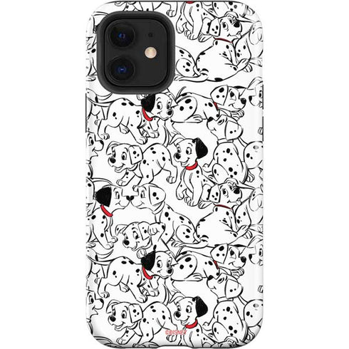 Disney 101 Dalmatians Pattern iPhone 12 Impact Case