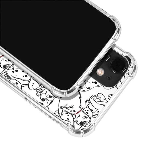 Disney 101 Dalmatians Pattern iPhone 12 Mini Clear Case