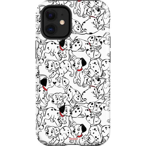 Disney 101 Dalmatians Pattern iPhone 12 Mini Impact Case