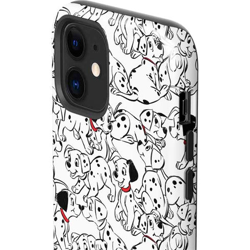 Disney 101 Dalmatians Pattern iPhone 12 Mini Impact Case