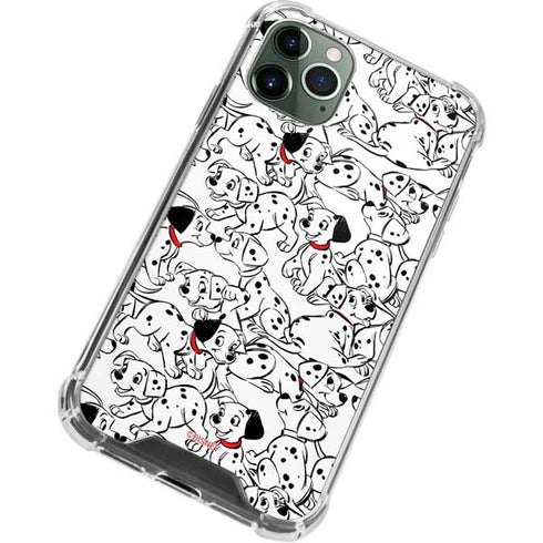 Disney 101 Dalmatians Pattern iPhone 12 Pro Clear Case