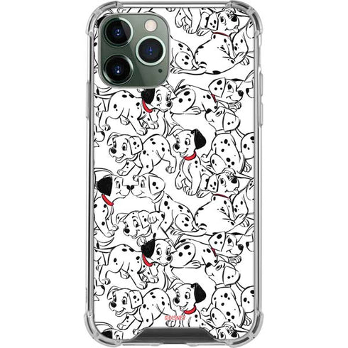 Disney 101 Dalmatians Pattern iPhone 12 Pro Max Clear Case