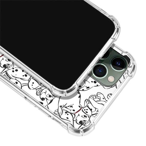 Disney 101 Dalmatians Pattern iPhone 12 Pro Max Clear Case