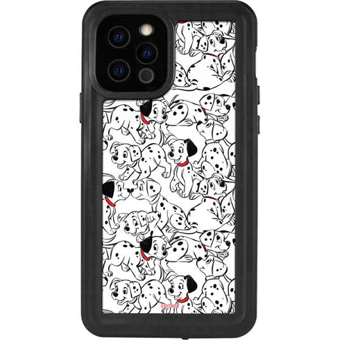 Disney 101 Dalmatians Pattern iPhone 12 Pro Waterproof Case