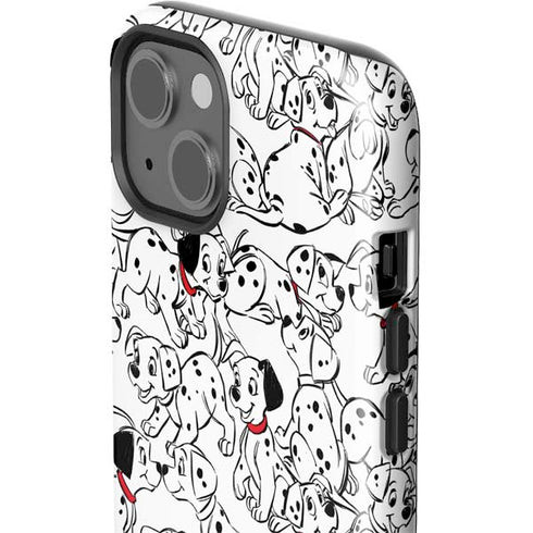 Disney 101 Dalmatians Pattern iPhone 13 Impact Case