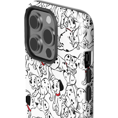 Disney 101 Dalmatians Pattern iPhone 14 Pro Impact Case