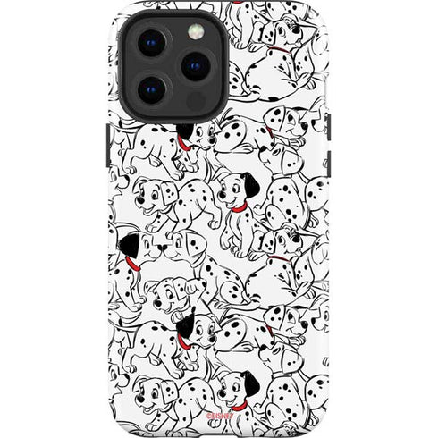 Disney 101 Dalmatians Pattern iPhone 14 Pro Max Impact Case