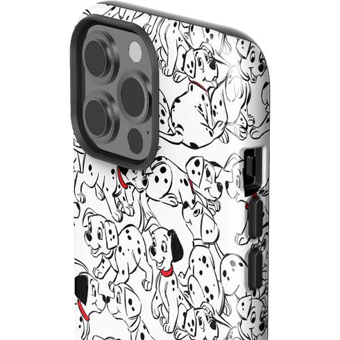 Disney 101 Dalmatians Pattern iPhone 14 Pro Max Impact Case