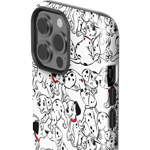 Disney 101 Dalmatians Pattern iPhone 15 Pro Max Impact Case