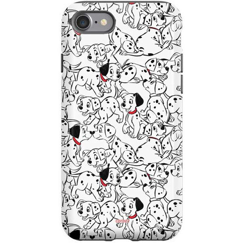 Disney 101 Dalmatians Pattern iPhone SE (2nd & 3rd Gen) Pro Case