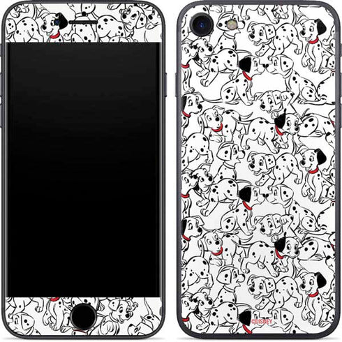 Disney 101 Dalmatians Pattern iPhone SE (2nd & 3rd Gen) Skin