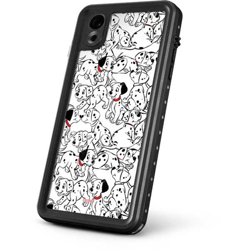 Disney 101 Dalmatians Pattern iPhone XR Waterproof Case