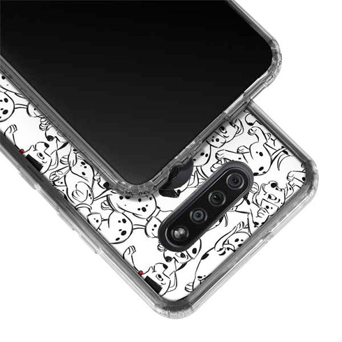 Disney 101 Dalmatians Pattern LG K51/Q51 Clear Case