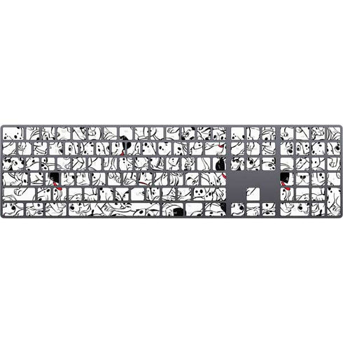 Disney 101 Dalmatians Pattern Magic Keyboard with Numeric Keypad Skin