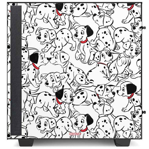 Disney 101 Dalmatians Pattern NZXT H510 Compact ATX Mid-Tower Case Skin