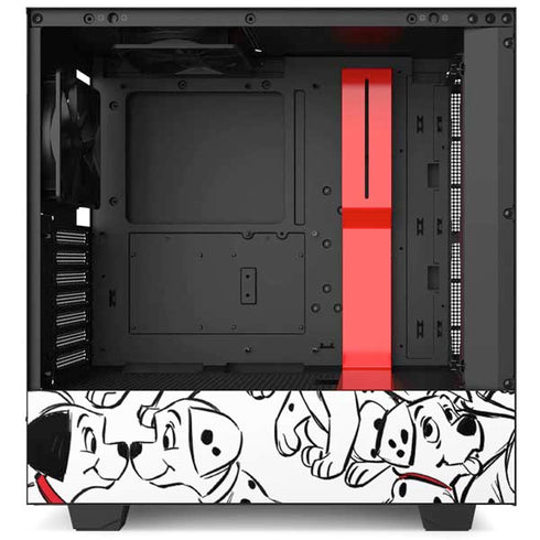 Disney 101 Dalmatians Pattern NZXT H510 Compact ATX Mid-Tower Case Skin