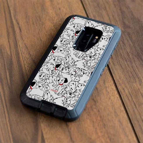 Disney 101 Dalmatians Pattern Otterbox Defender Galaxy Skin
