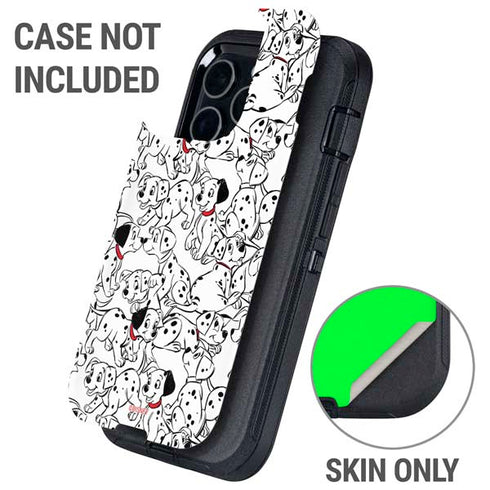 Disney 101 Dalmatians Pattern Otterbox Defender iPhone Skin
