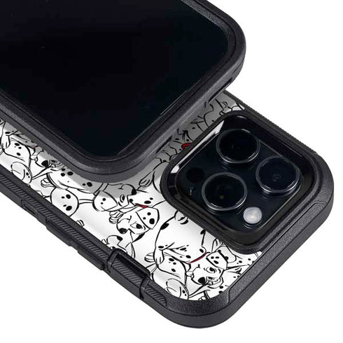 Disney 101 Dalmatians Pattern Otterbox Defender iPhone Skin