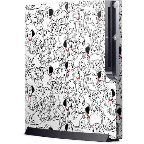 Disney 101 Dalmatians Pattern Playstation 3 & PS3 Slim Skin