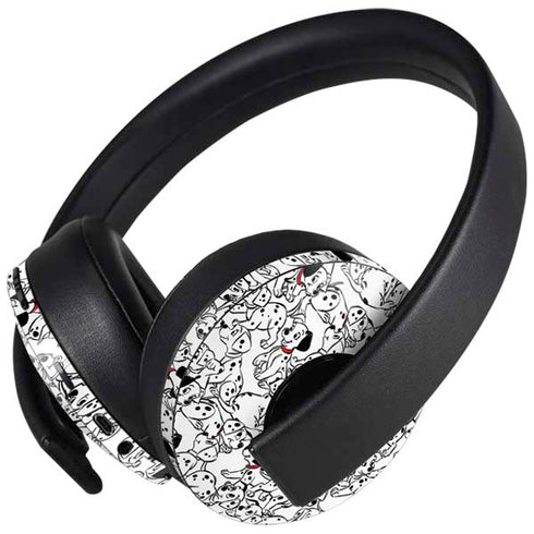 Disney 101 Dalmatians Pattern PlayStation 4 Gold Wireless Headset Skin