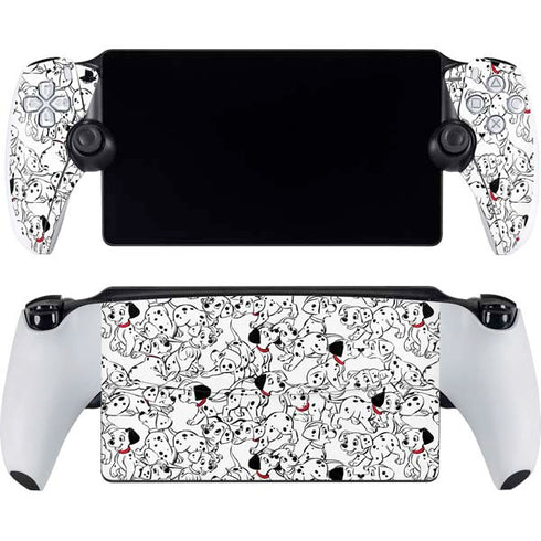 Disney 101 Dalmatians Pattern PlayStation Portal Remote Player Skin