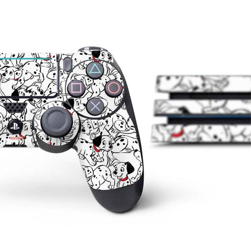 Disney 101 Dalmatians Pattern PS4 Pro Bundle Skin