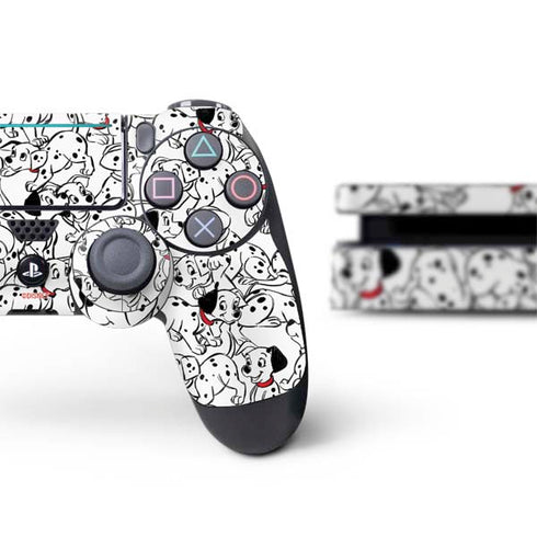 Disney 101 Dalmatians Pattern PS4 Slim Bundle Skin
