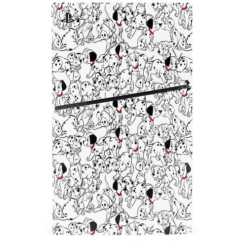 Disney 101 Dalmatians Pattern PS5 Slim Disk Console Skin