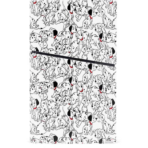 Disney 101 Dalmatians Pattern PS5 Slim Digital Edition Bundle Skin