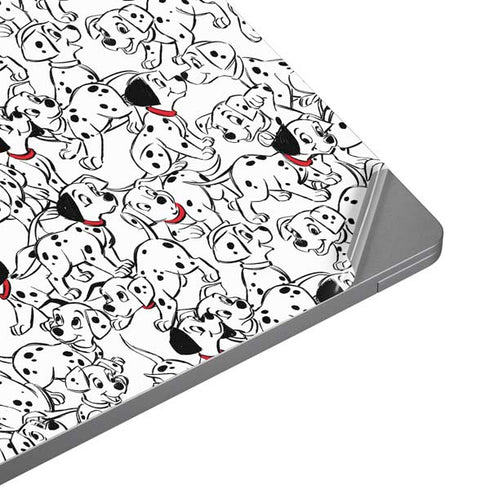 Disney 101 Dalmatians Pattern Universal Laptop 12in (9.8 x 6.8in) Skin