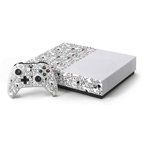 Disney 101 Dalmatians Pattern Xbox One S All-Digital Edition Bundle Skin