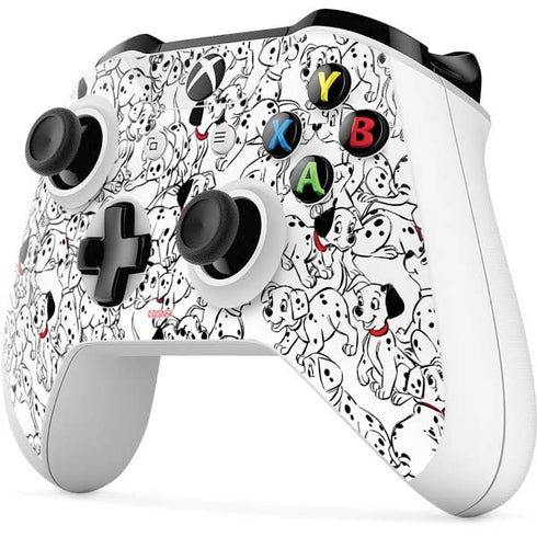 Disney 101 Dalmatians Pattern Xbox One S All-Digital Edition Bundle Skin